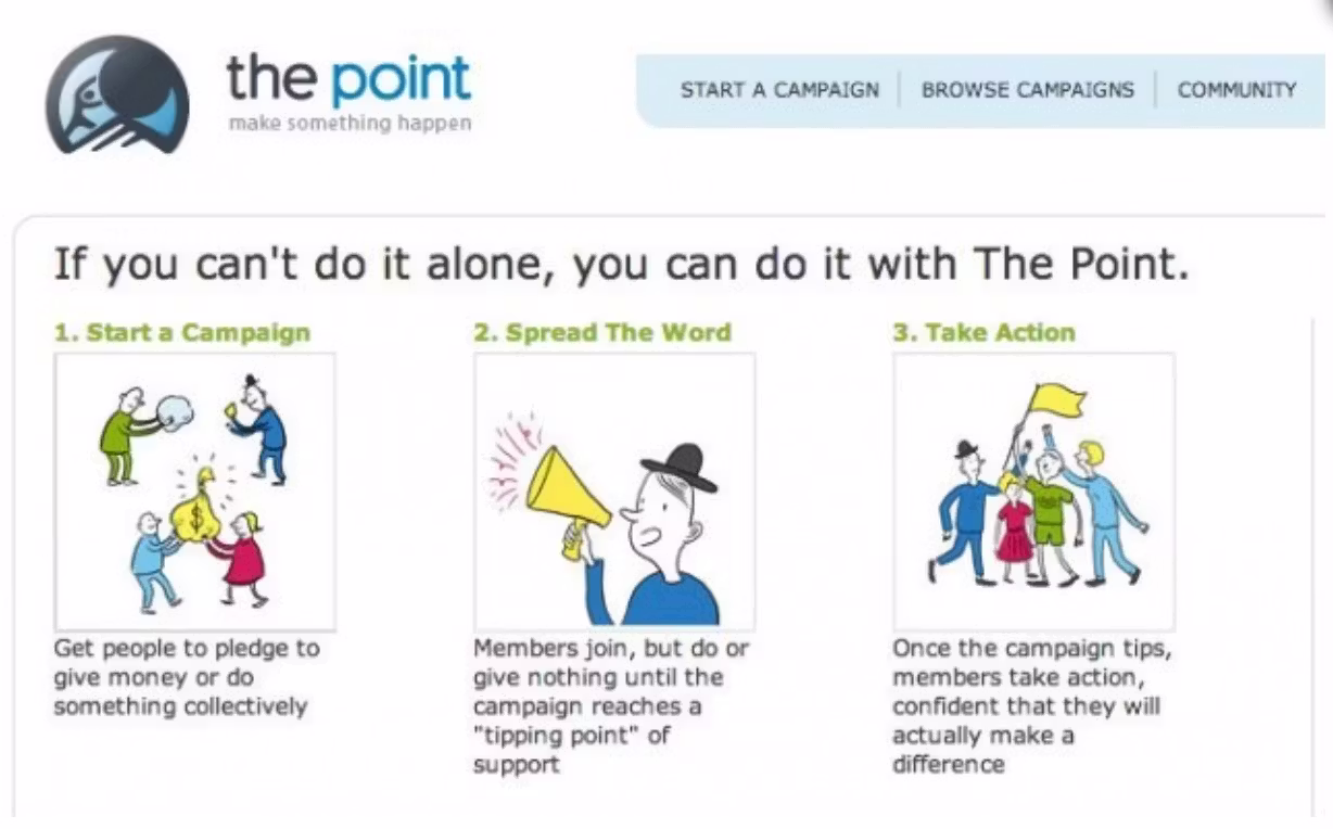Groupon Pivot – From The Point Fundraising to Group Deal Platform Groupon's group deals platform
